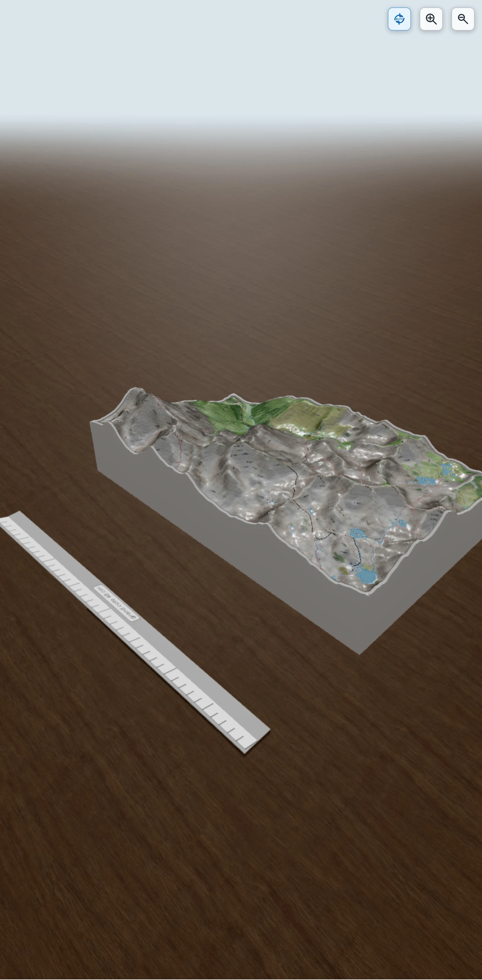 Carte en relief 3D de Col d'Aulon 2506 m et Col de la Couradette 2403 m, avec relief topographique