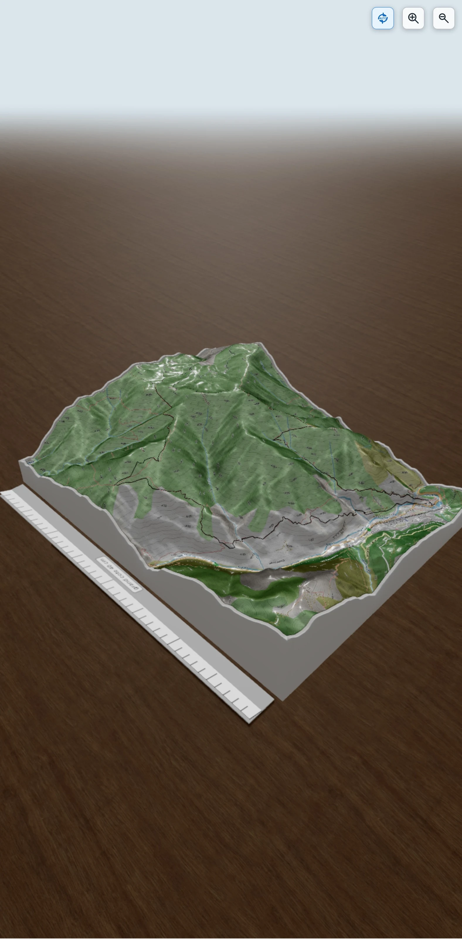 Carte en relief 3D de mont-de-l-arpette-1614-m-OdJrn3wnkB, avec relief topographique