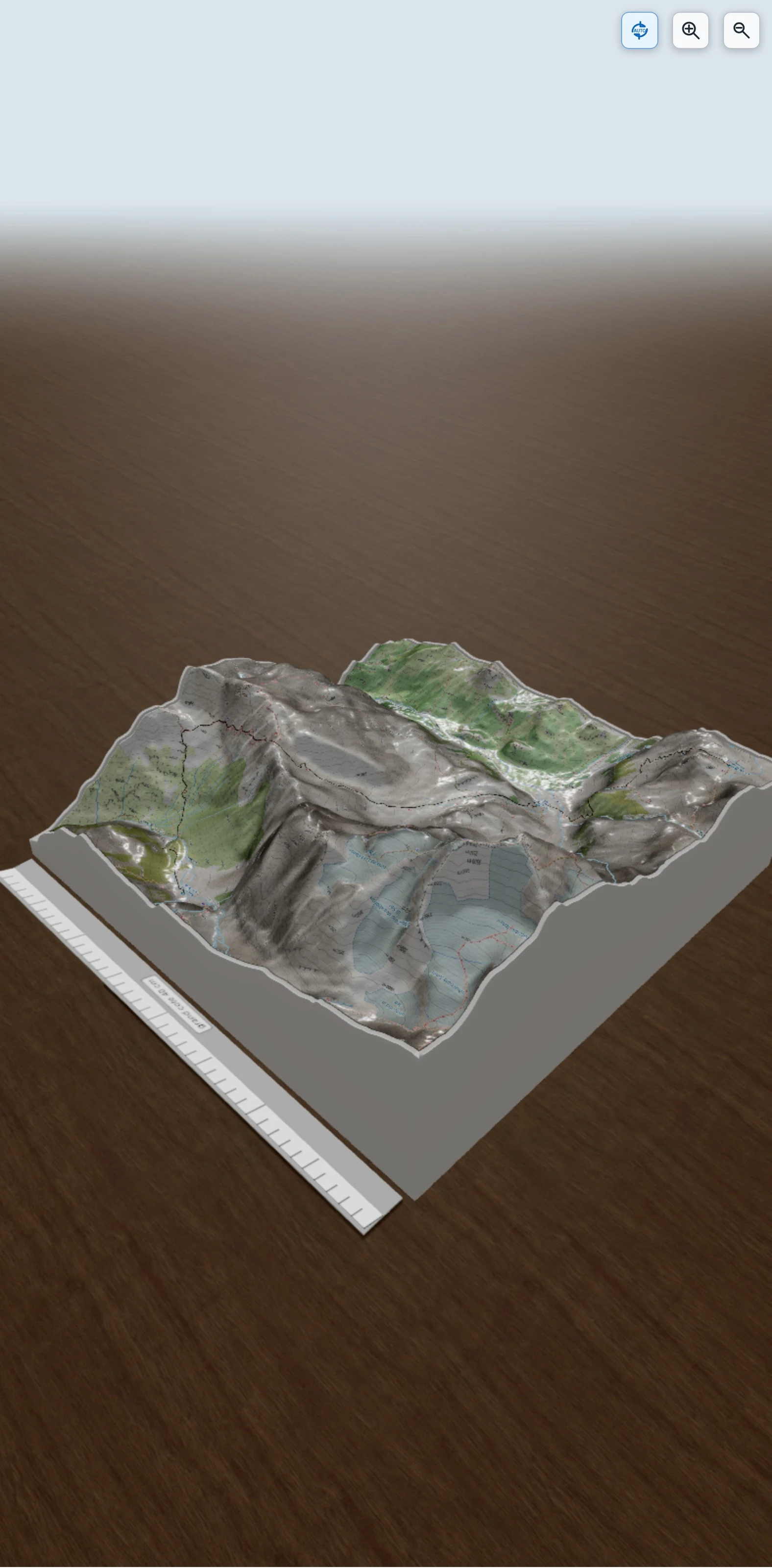Carte en relief 3D de OK_FACT_XX / Rifugio Paolo Daviso =_ Rifugio Città di Ciriè, avec relief topographique