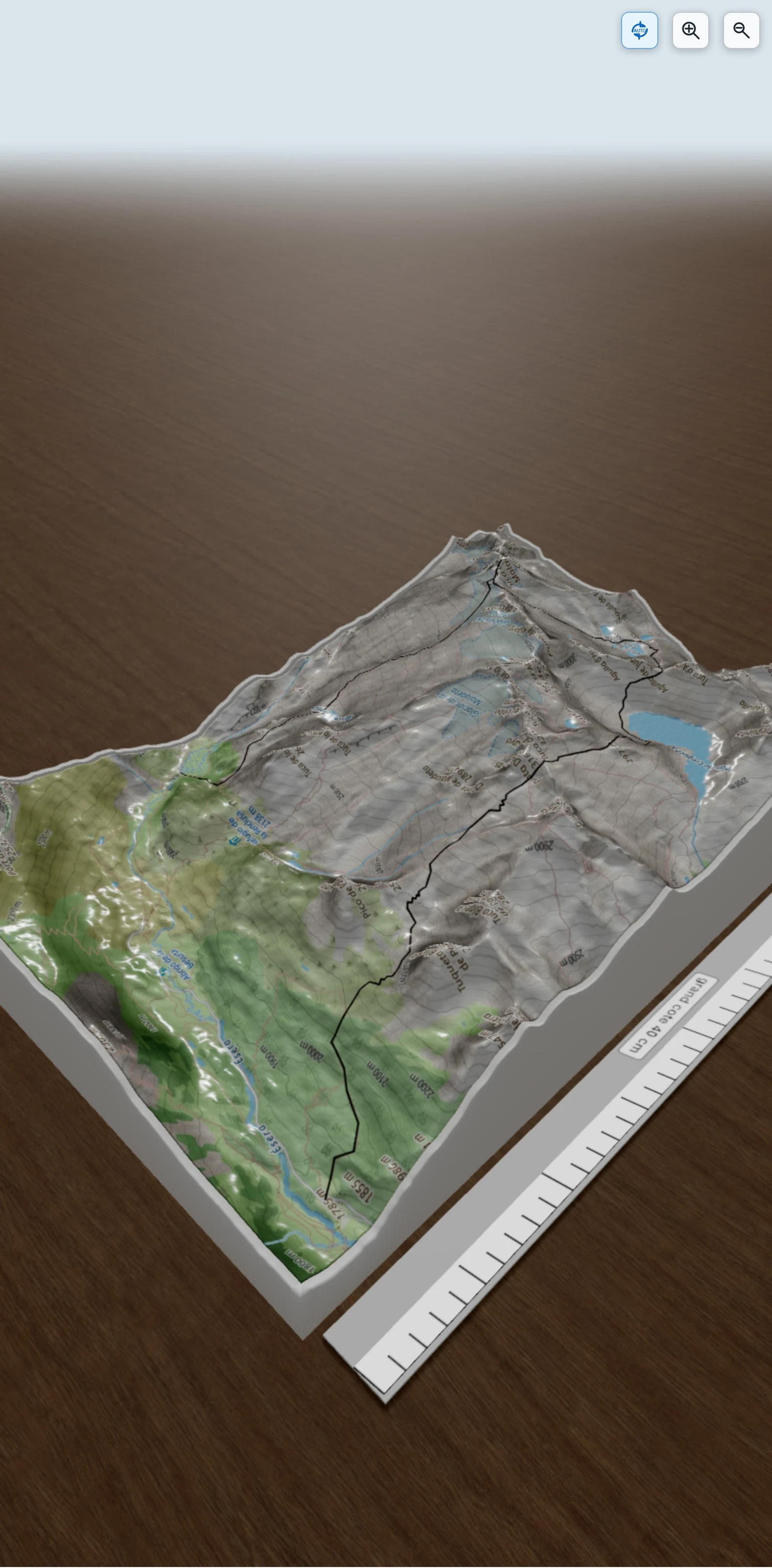 Carte en relief 3D de OpenLayers.Feature.Vector_8875, avec relief topographique