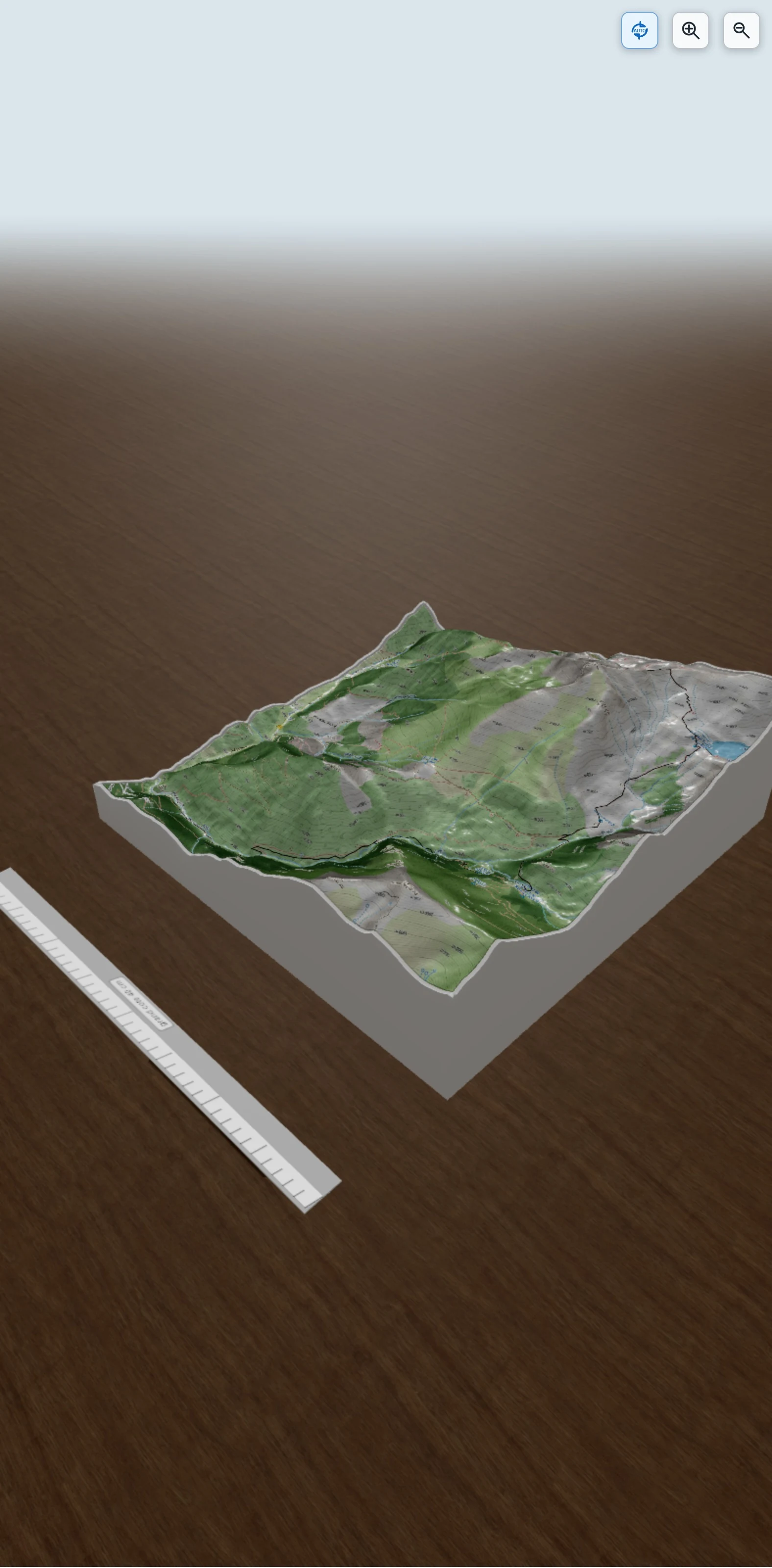 Carte en relief 3D de Pic de l'Har, avec relief topographique