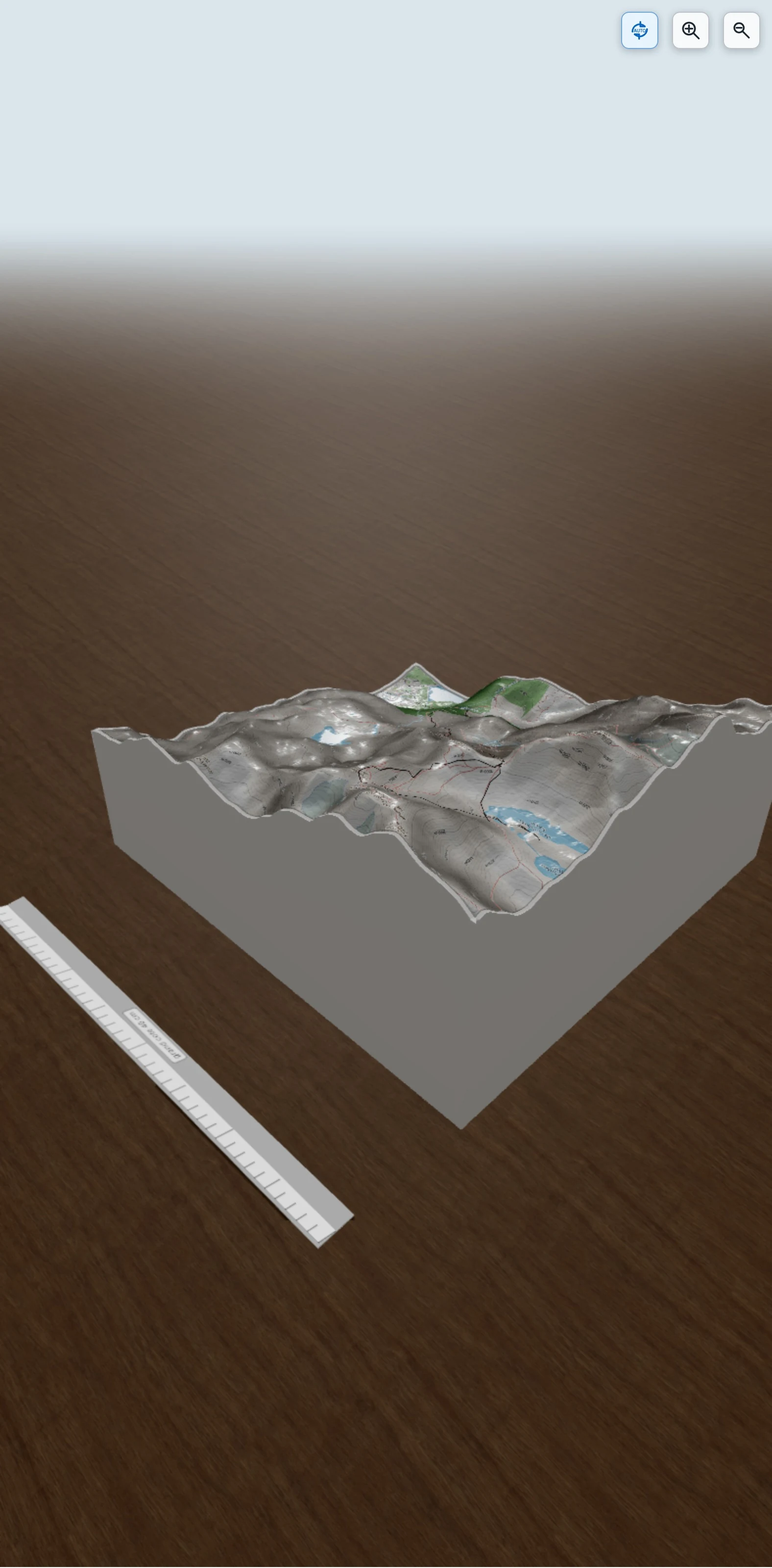Carte en relief 3D de Pic de los Arnales, avec relief topographique