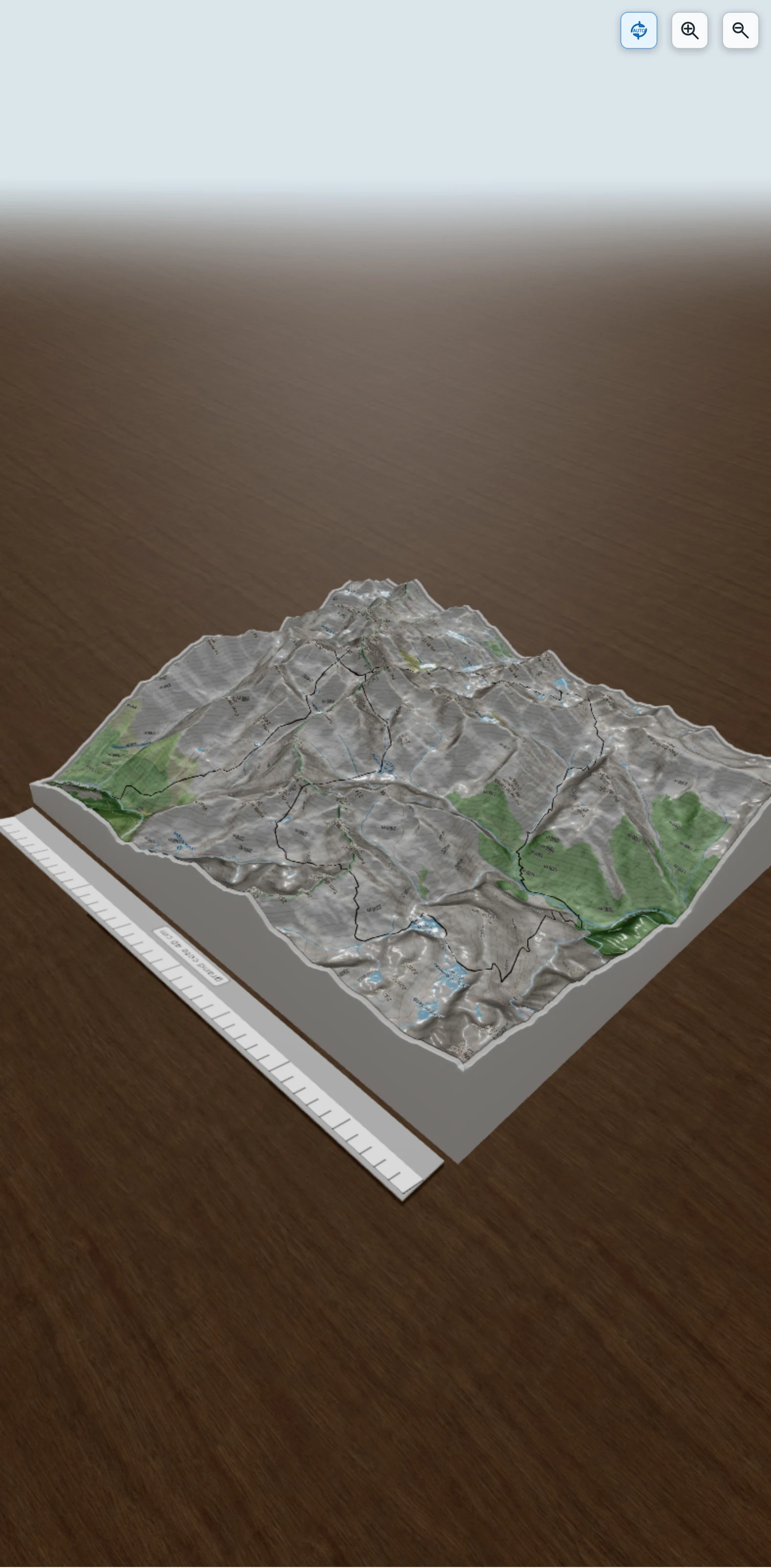 Carte en relief 3D de Porta del cel, avec relief topographique