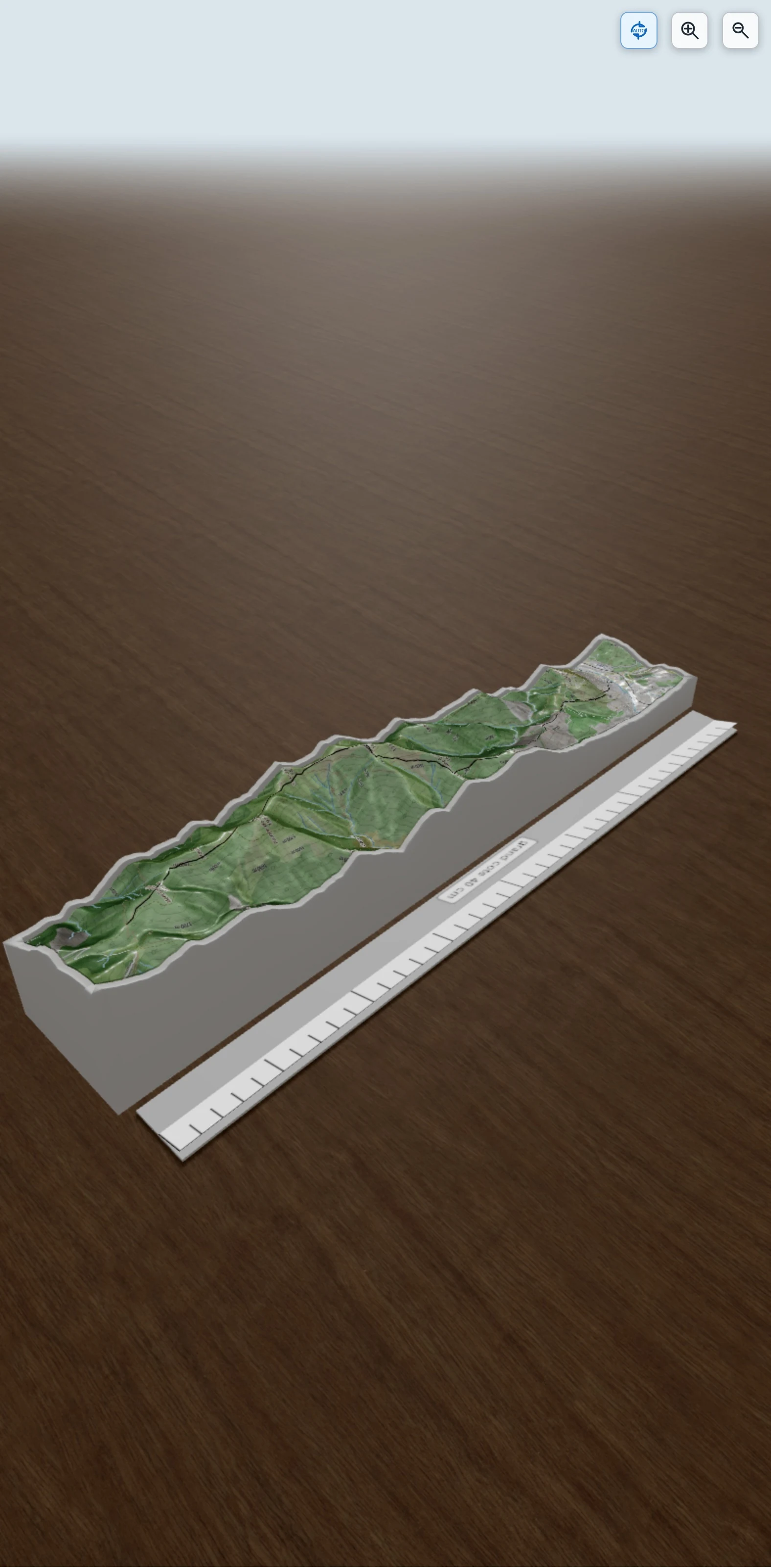Carte en relief 3D de Sospel_St-Martin_Vésubie, avec relief topographique
