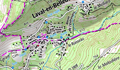 Fond topographique randonnée